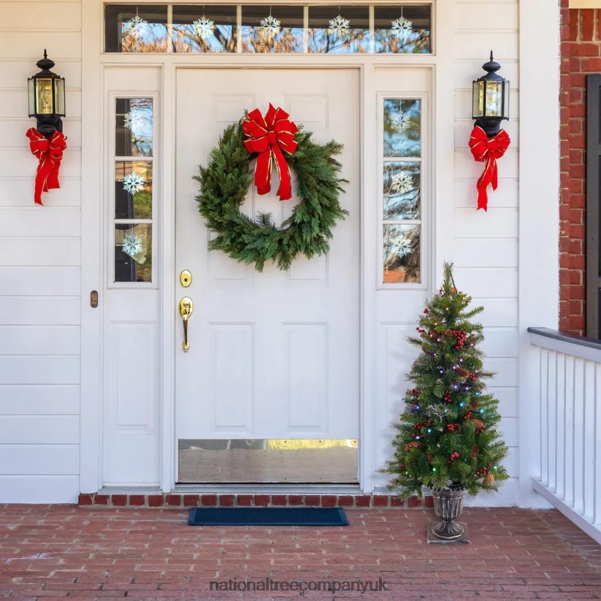 Trees | National Tree Company 4 ft Crestwood Spruce Entrance Tree with Twinkly LED Lights F2L4F130